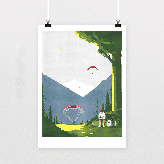 Game Boy - Tom Haugomat Risographie A3