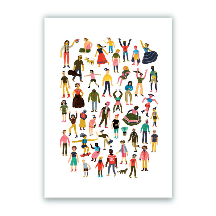Gente Giclée Print
