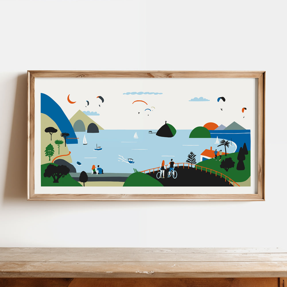 Panorámica La Gran Bahía Impression Giclée