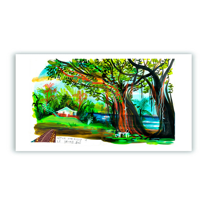 Grand Bois Impresión Giclée
