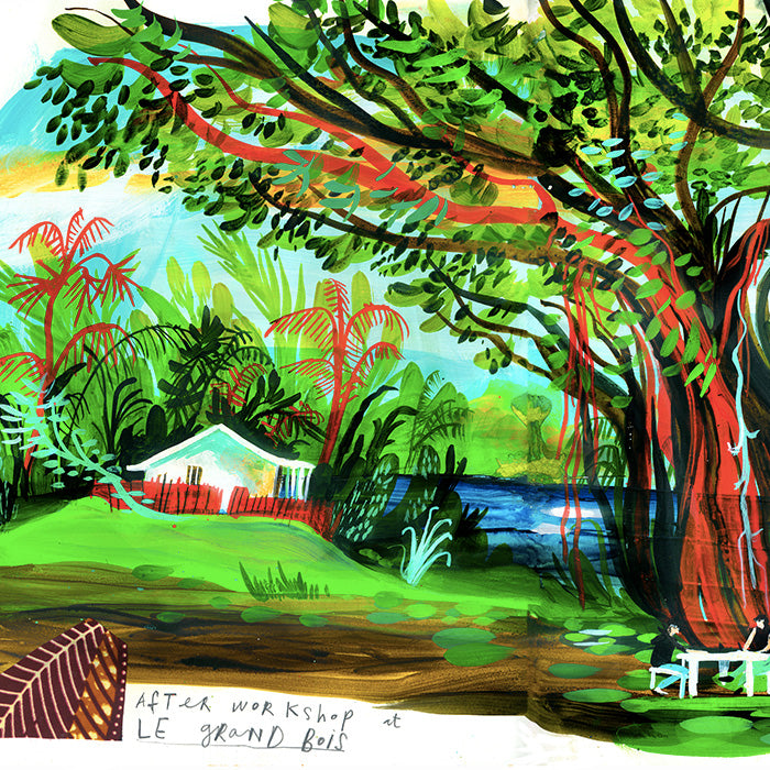 Grand Bois Impresión Giclée