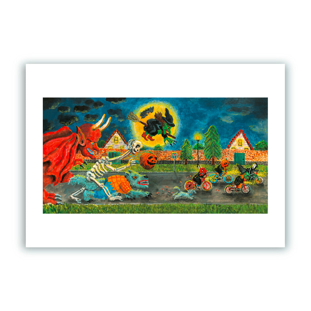Halloween Impresión Giclée