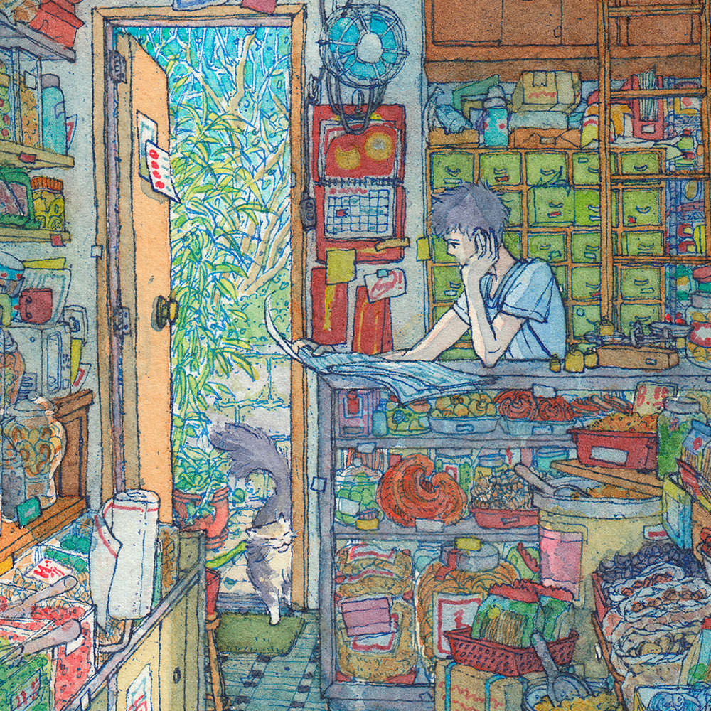 Herb Shop 2 Impresión Giclée
