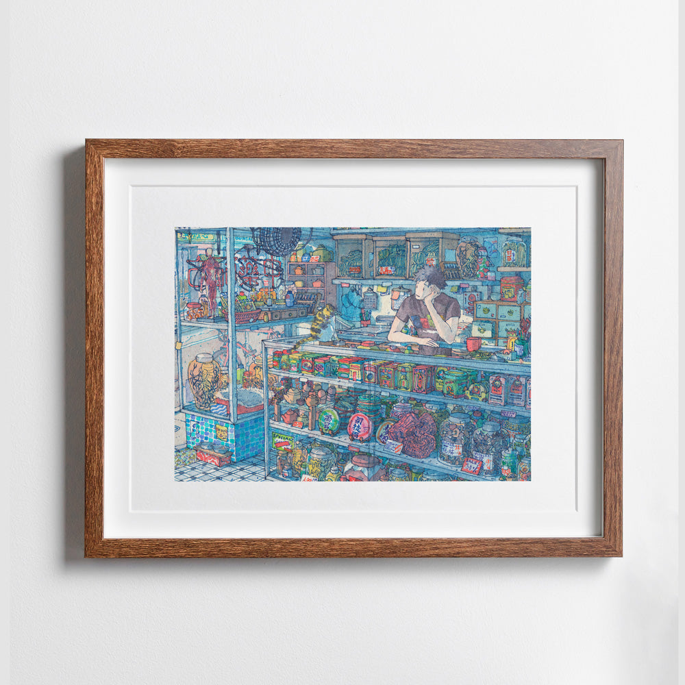 Herb Shop Impresión Giclée
