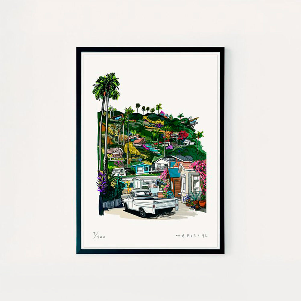 Pacific Coast Hollywood Impresión Fine Art