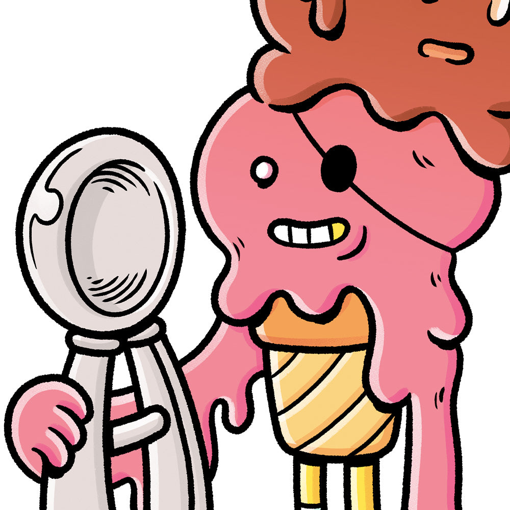 Ice Cream Giclée Print