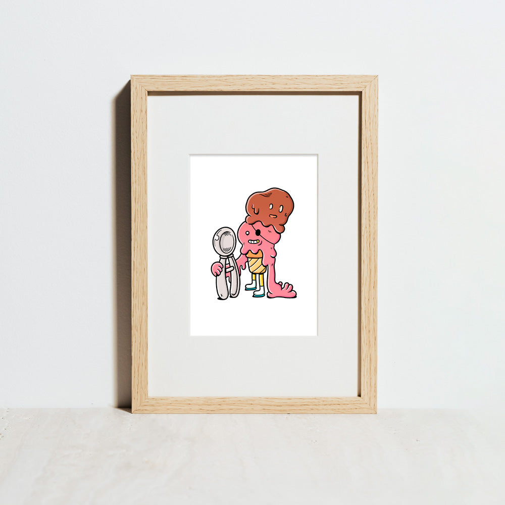 Ice Cream Giclée Print