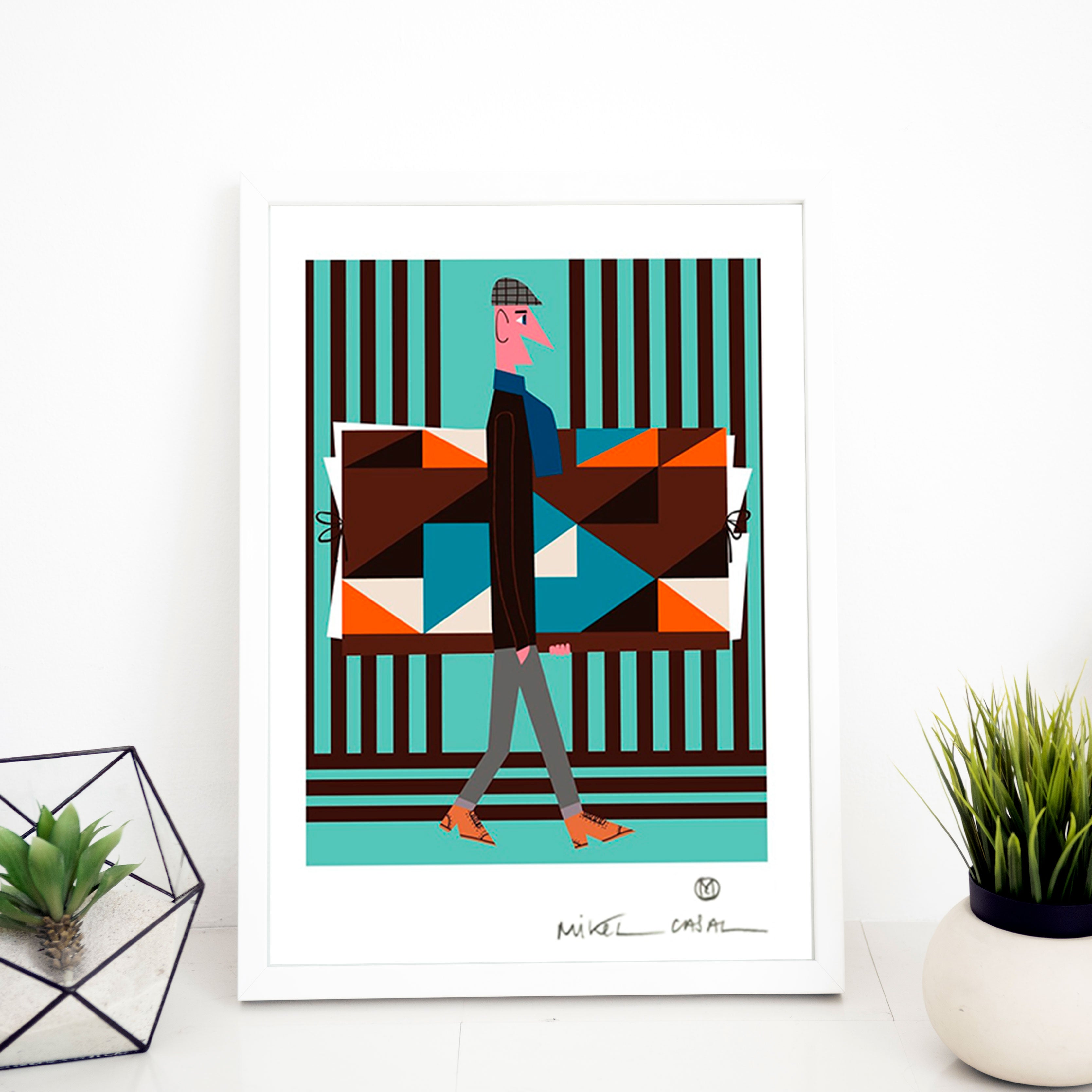 Ignazio Impression Giclée A5