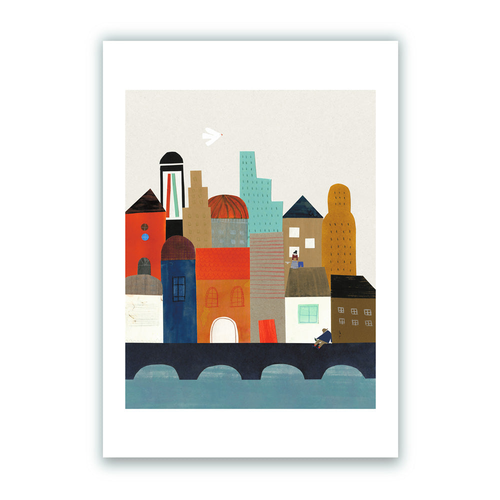 Imaginary City Impresión Giclée