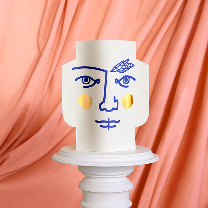 Vase en papier Janus