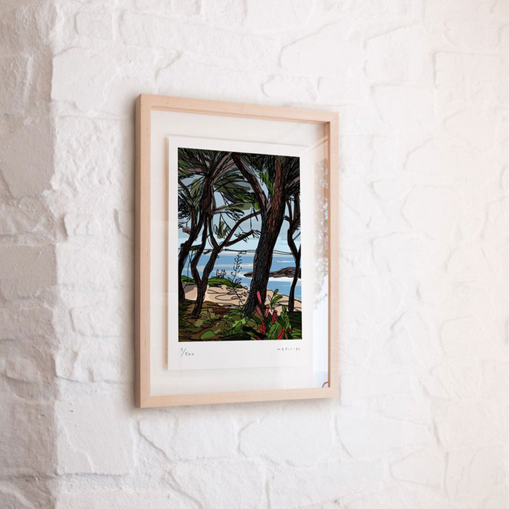 Casa Julián Mar Impresión Fine Art