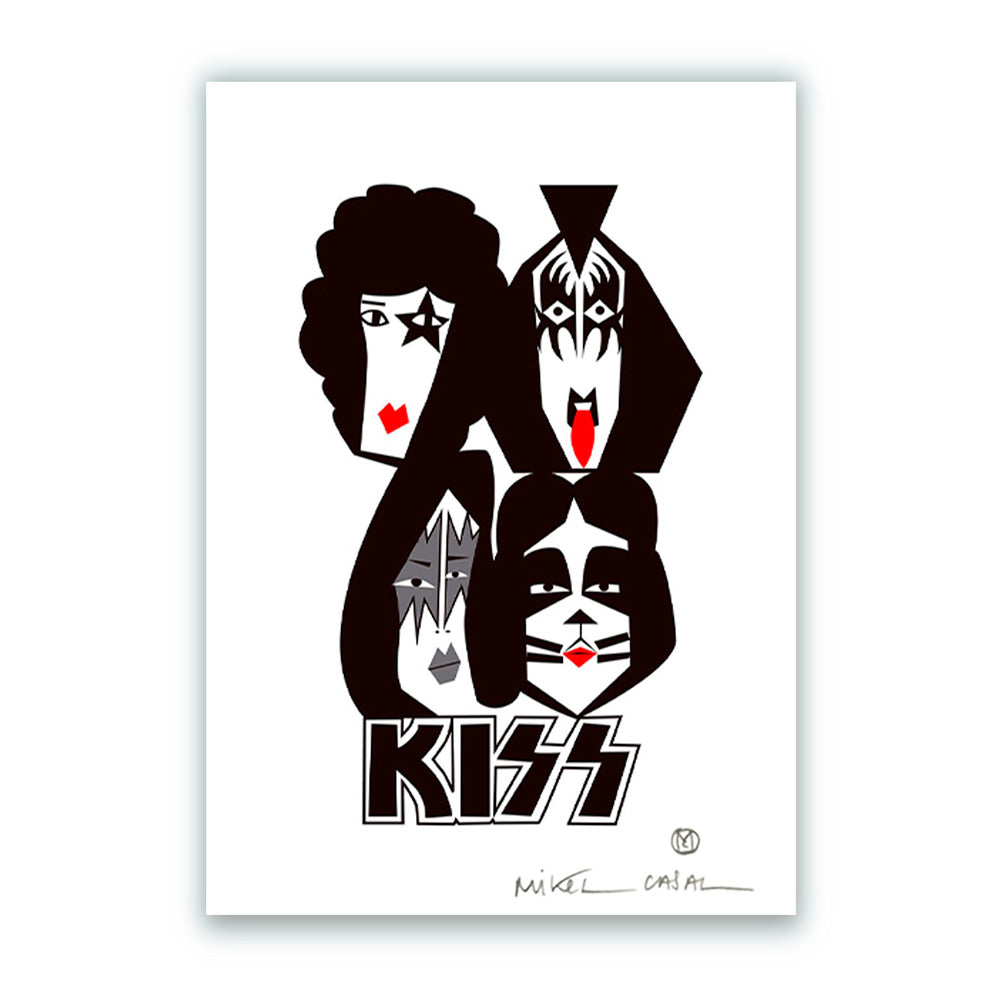 Kiss Giclée Print
