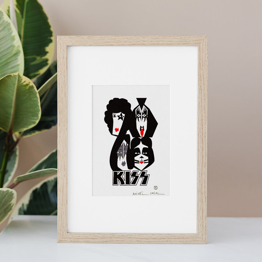 Kiss Giclée Print