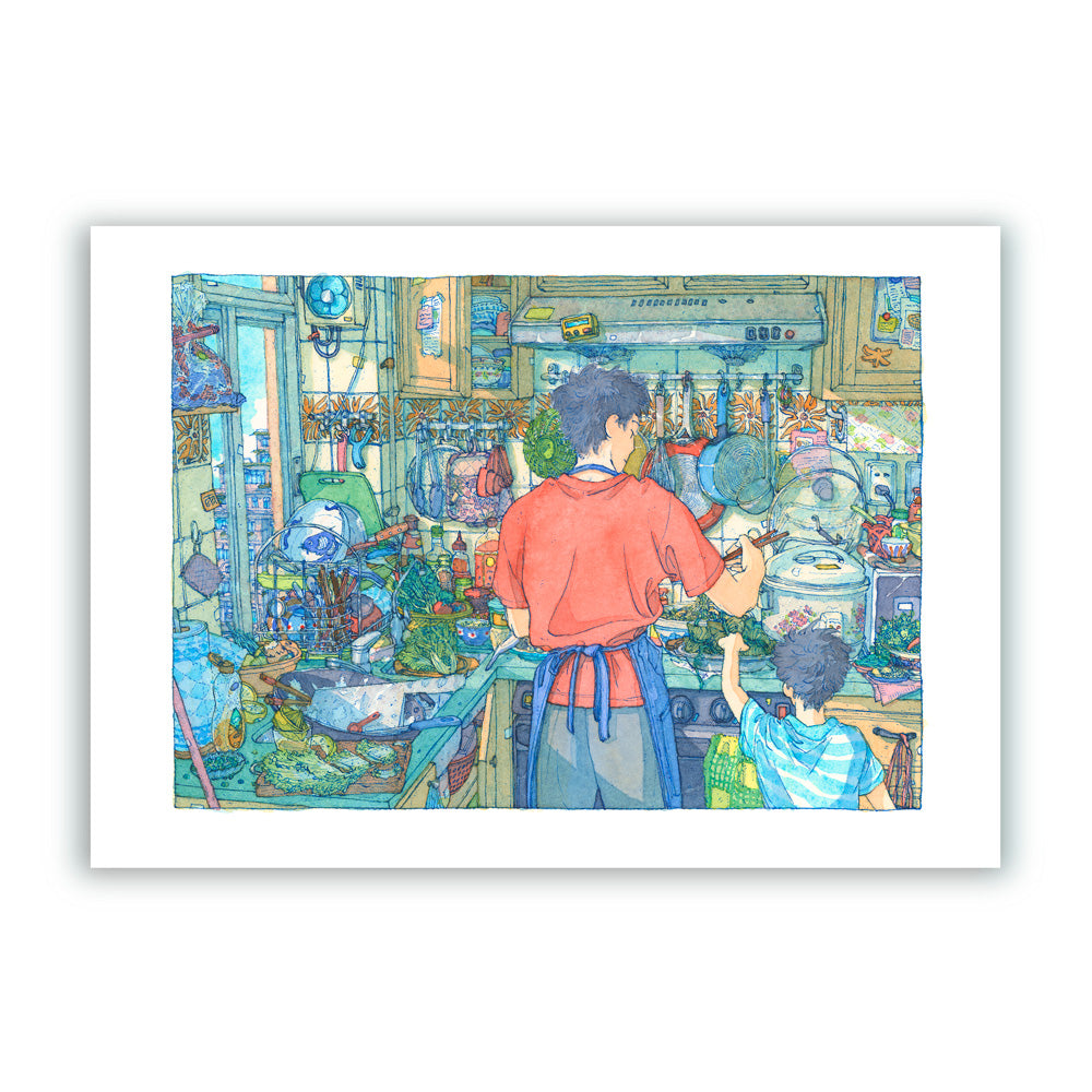 Traditions Kitchen Impresión Giclée