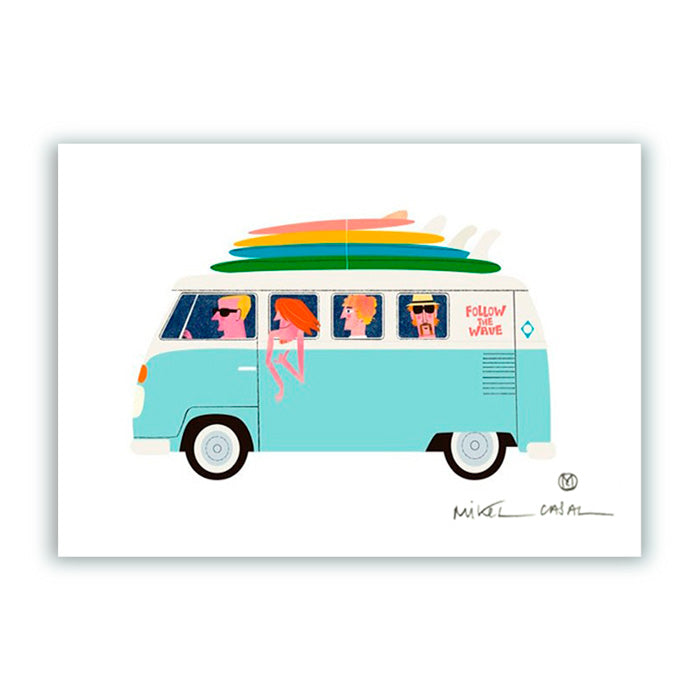 Kombi Giclée Print