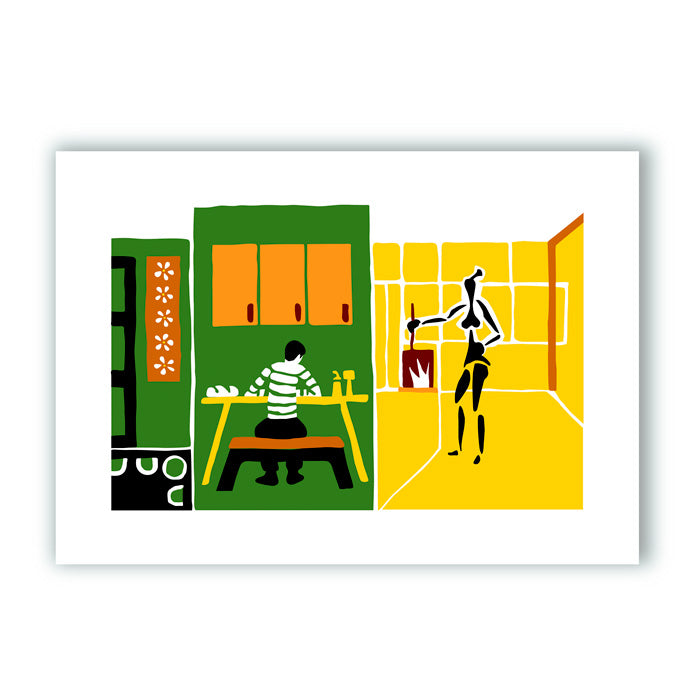 Cocina Impresión Giclée