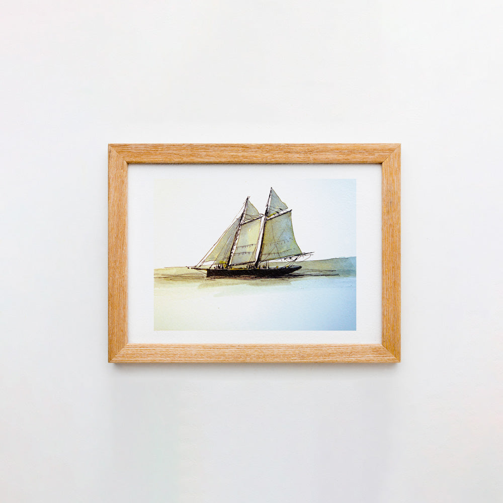 La Goleta Impression Giclée
