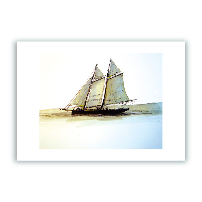 La Goleta Impression Giclée