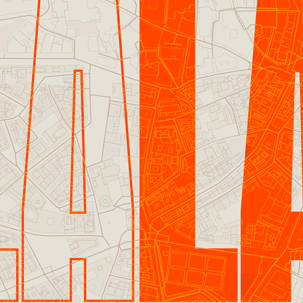 La Latina Condensad V09 Giclée Print