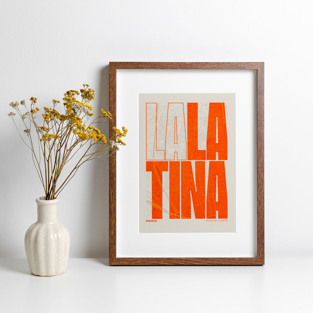 La Latina Condensad V09 Giclée Print