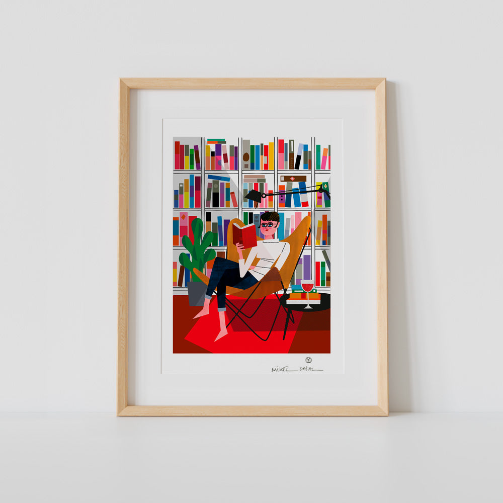 La Lectora Impresión Giclée