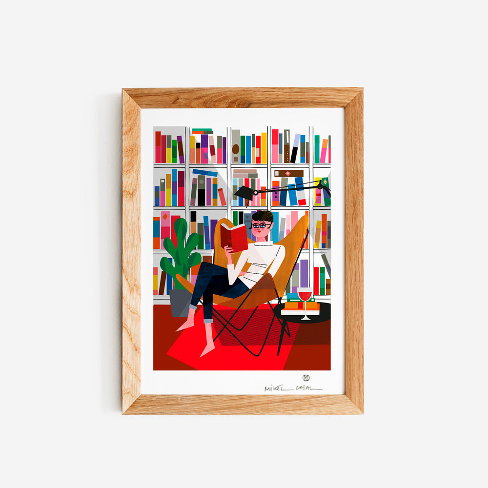La Lectora Impresión Giclée