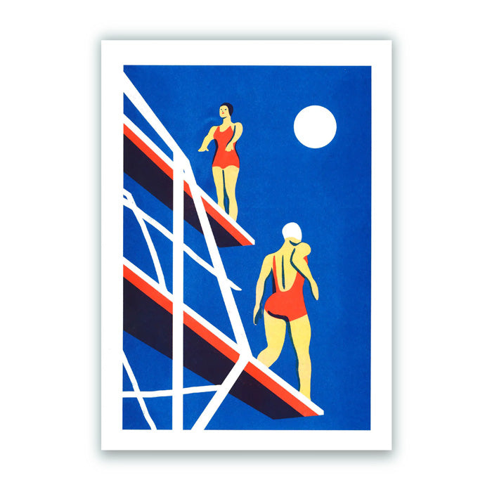 La Piscine 10 Risograph A3