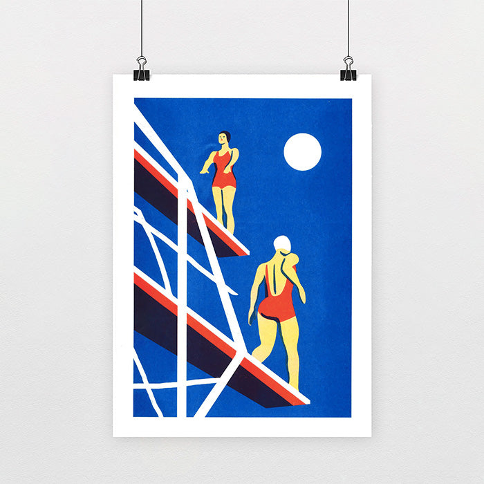 La Piscine 10 Risograph A3