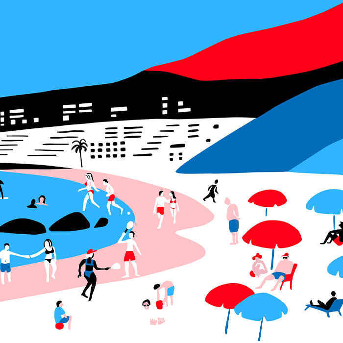 La Playa Impression Giclée