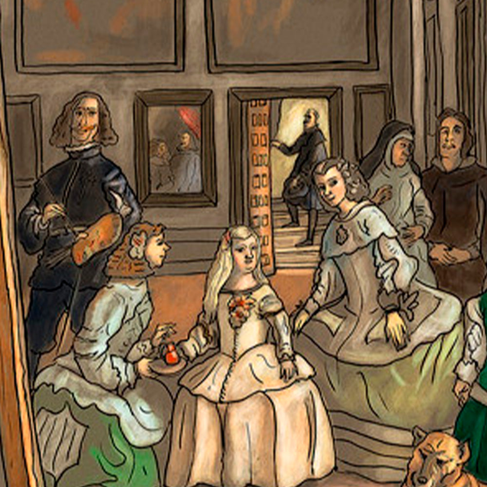 Las Meninas Impresión Giclée