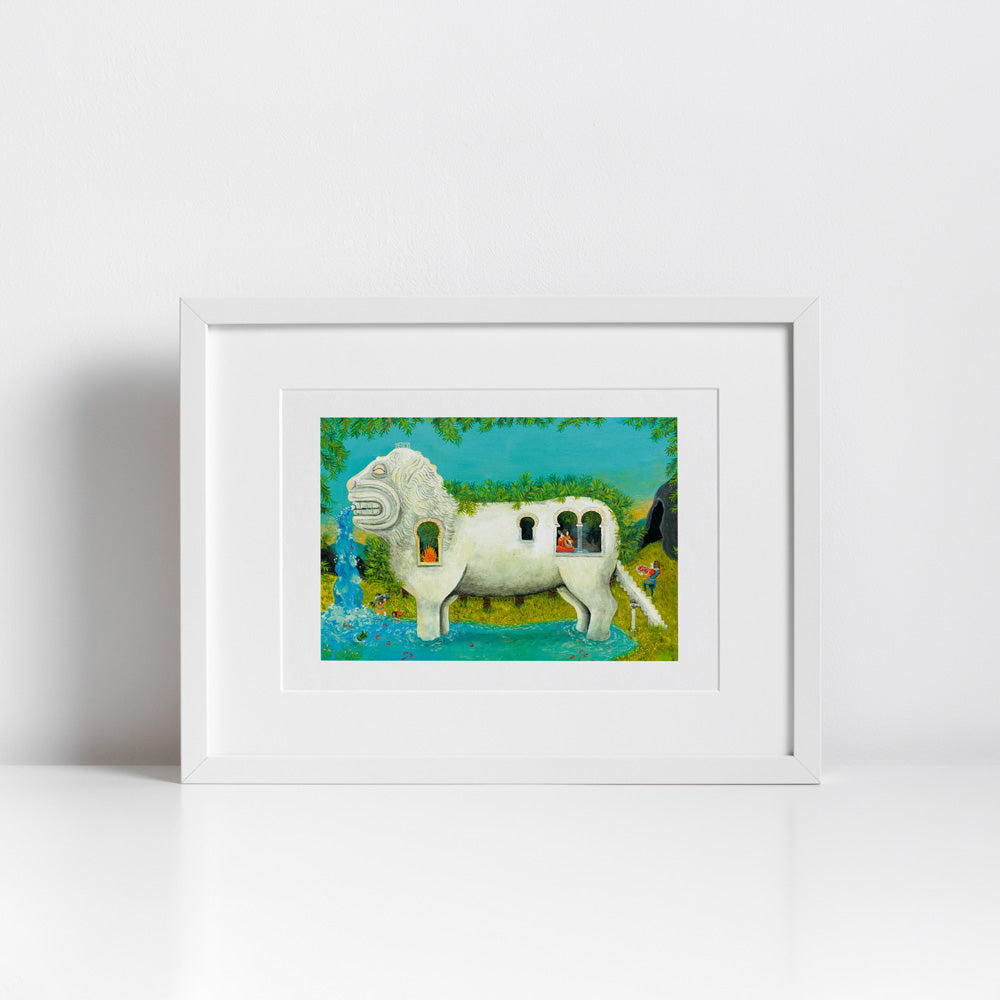 Leon (La Leyenda de Don Fermín) Giclée Print