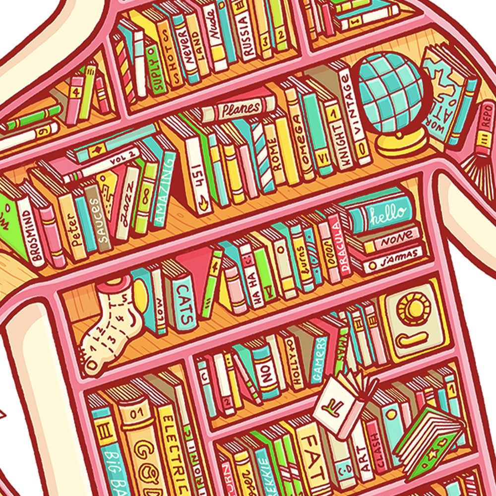 Books Impresión Giclée