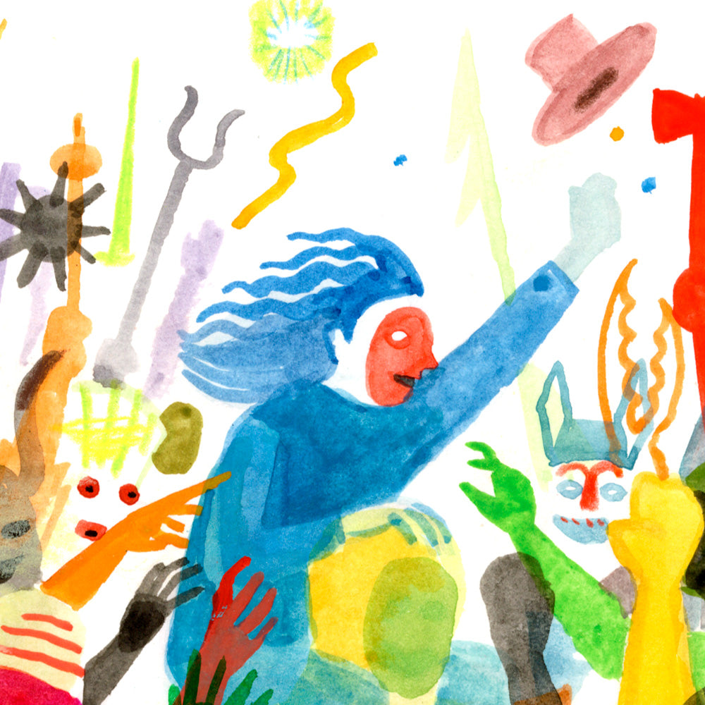 Long Live the King Giclée Print