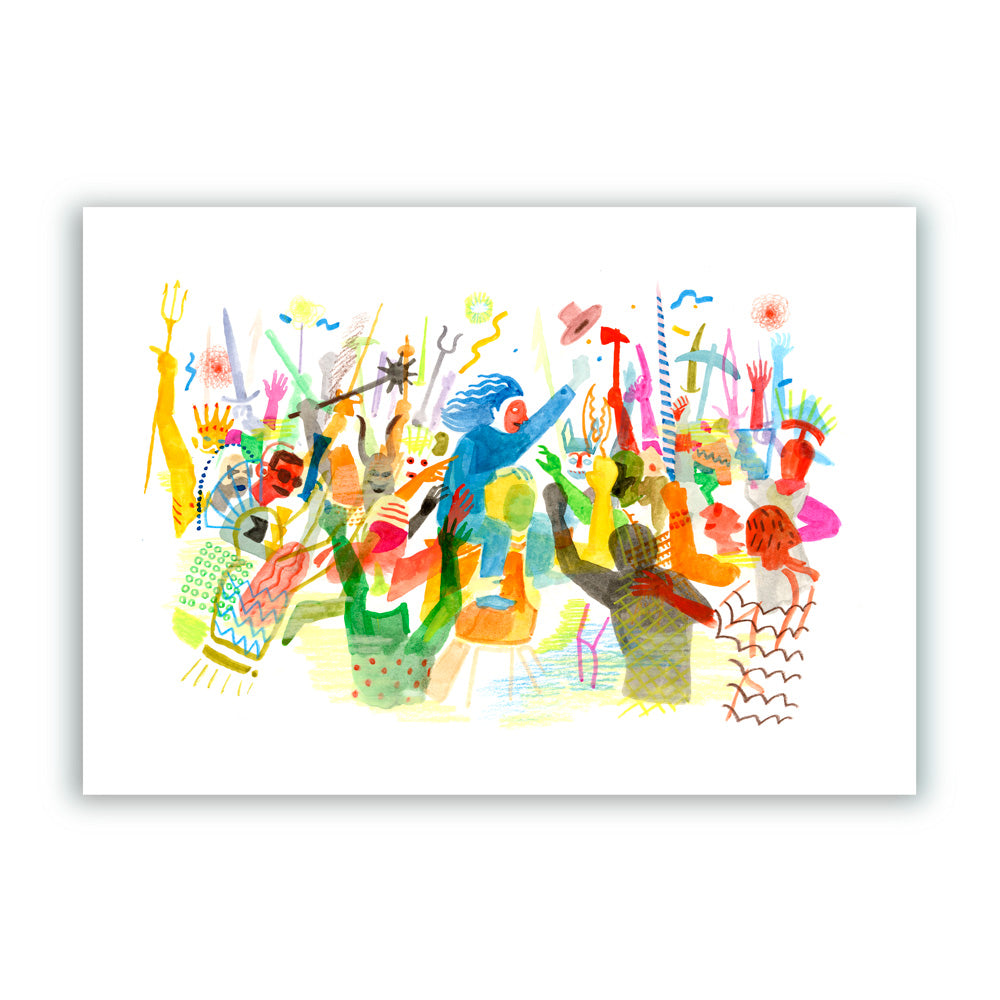 Long Live the King Giclée Print