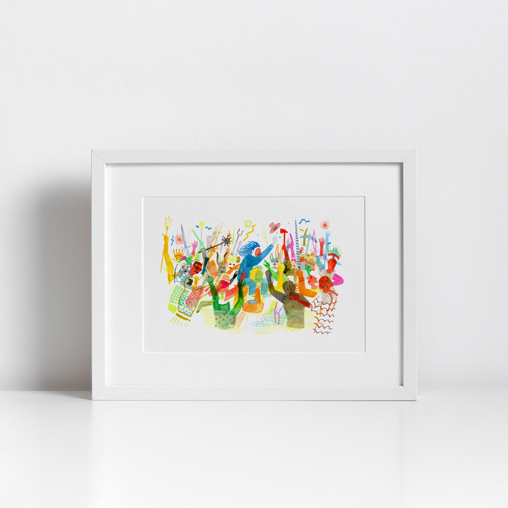 Long Live the King Giclée Print