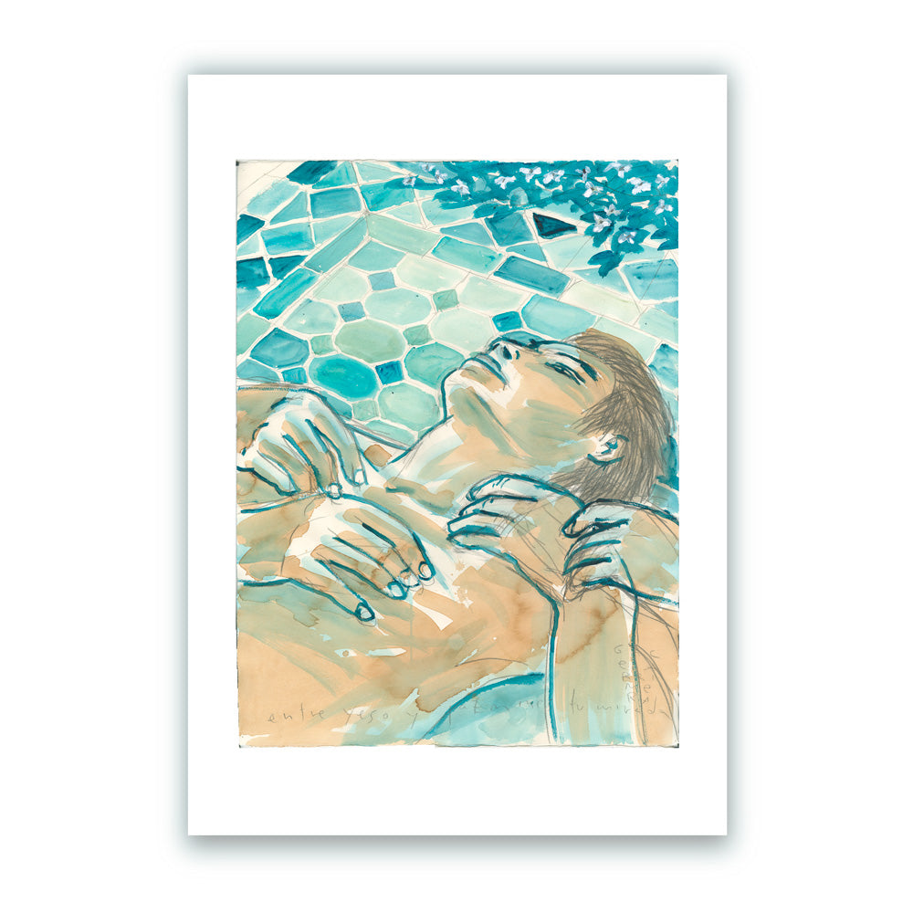 Lorca "Entre Yeso y Jazmines" Impresión Giclée