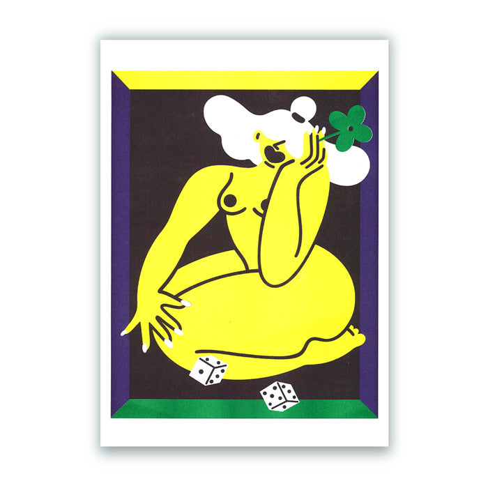 Lucky Charm Marylou Faure Risograph A3