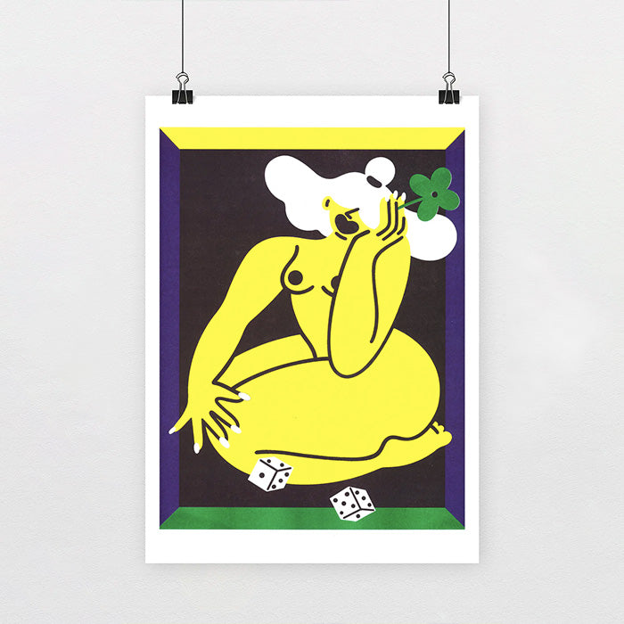 Lucky Charm Marylou Faure Risograph A3