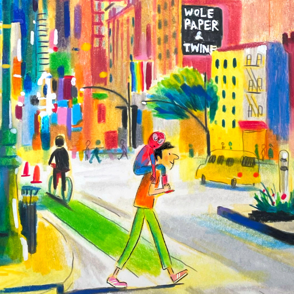 La Sieste à New York Impresión Giclée
