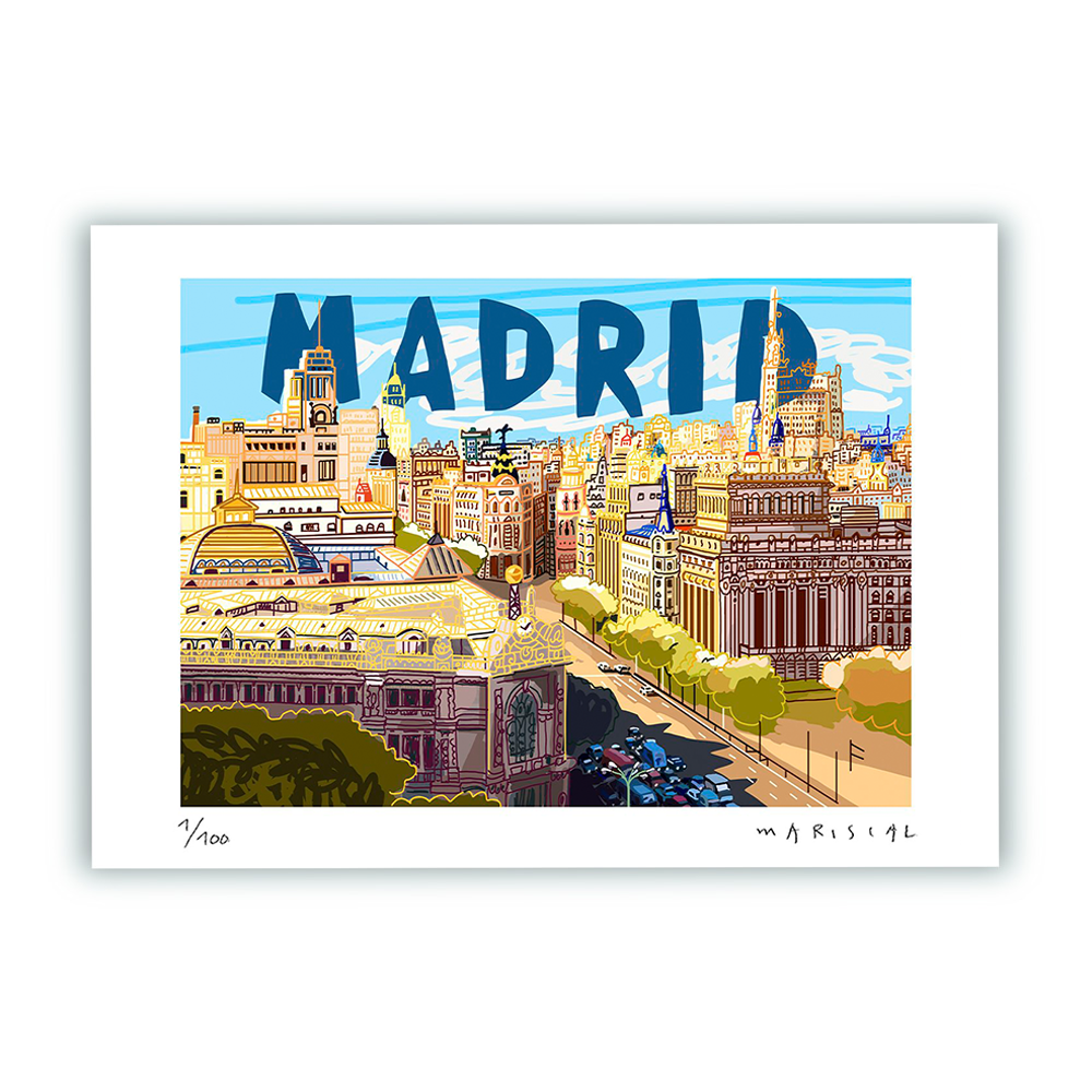 Madrid Fine Art Print