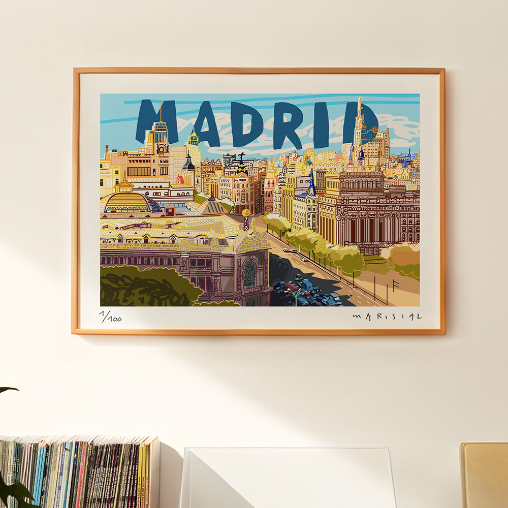 Madrid Fine Art Print