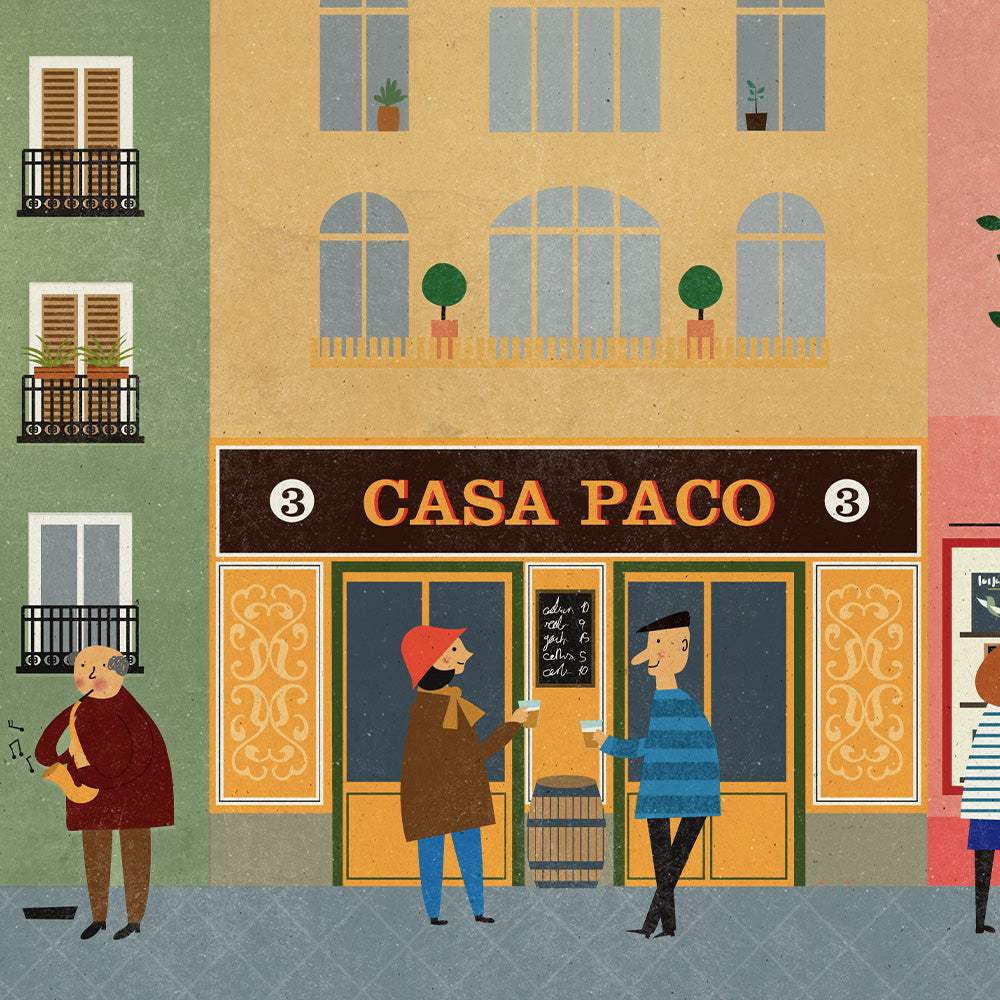 Madrid II Giclée Print