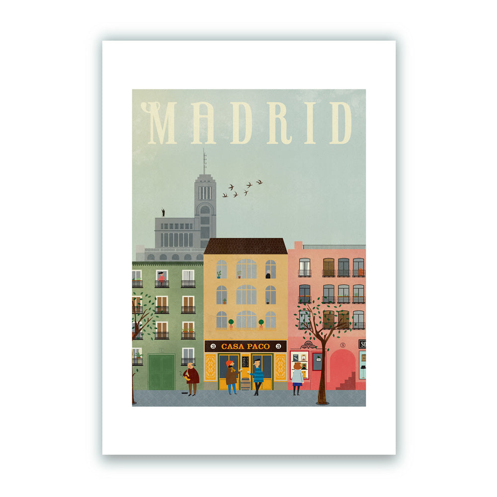 Madrid II Giclée Print
