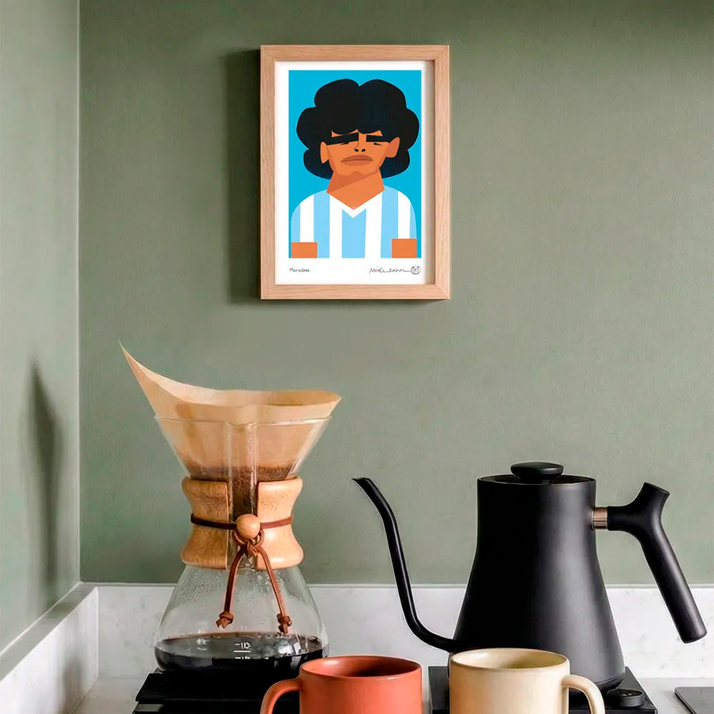 Maradona Giclée Print