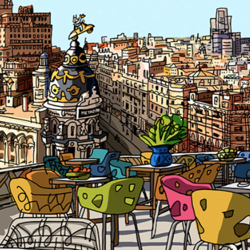 Mi Terraza Preferida Impresión Fine Art