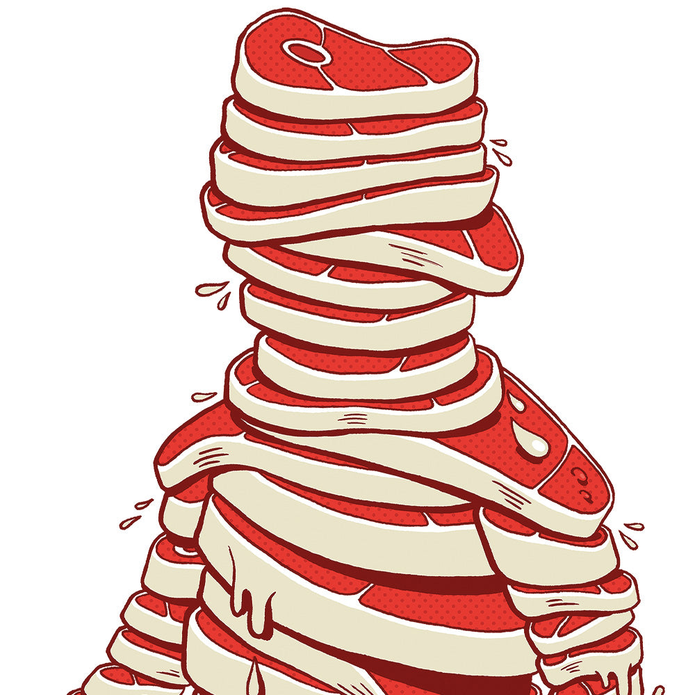 Meat Man Impression Giclée