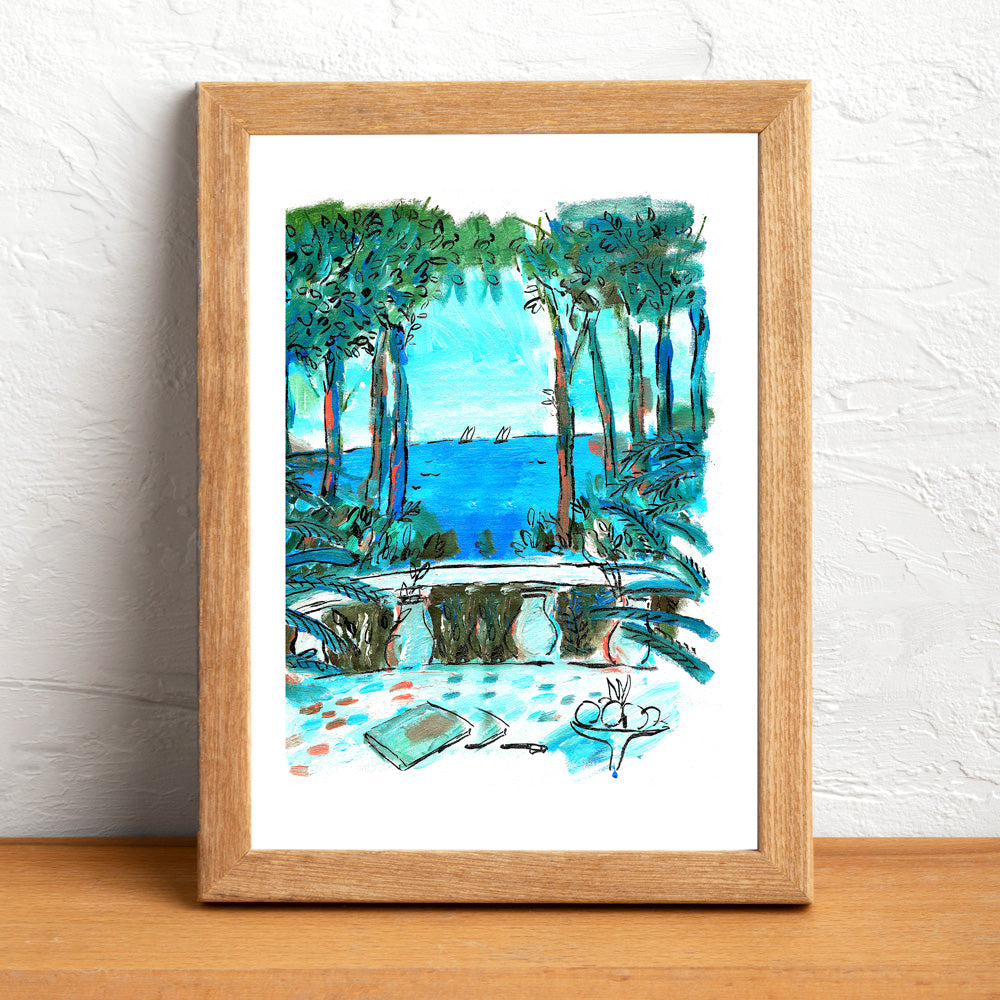 Mediterraneo 1 Impresión Giclée