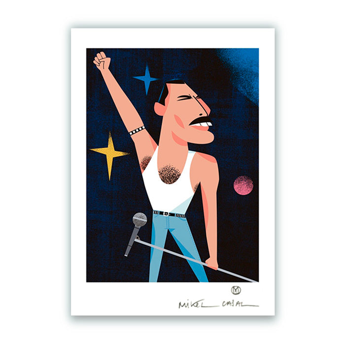 Freddie Mercury Impresión Giclée