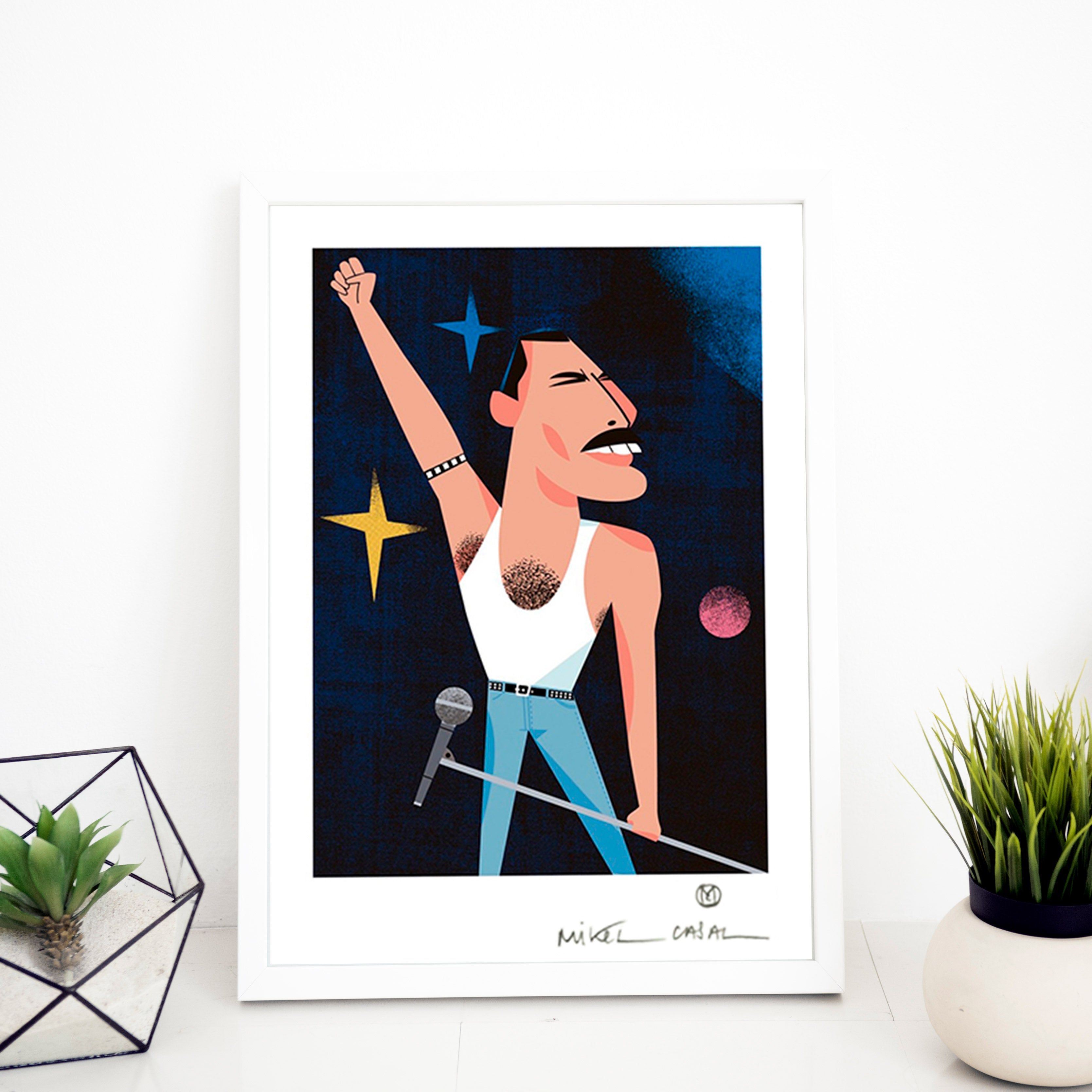 Freddie Mercury Impresión Giclée