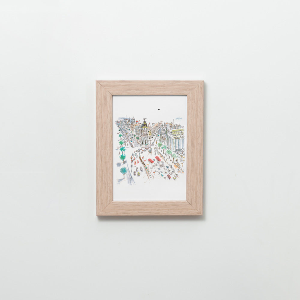 Gran Vía, edificio Metropolis Impression Giclée